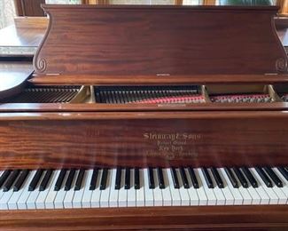 Steinway & Sons Baby Grand Piano ~ circa 1901, restored in 2006 (alternate view)