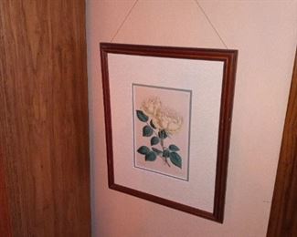 Framed artwork