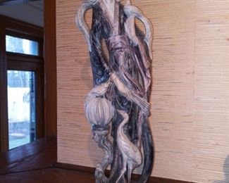 Asian statuette