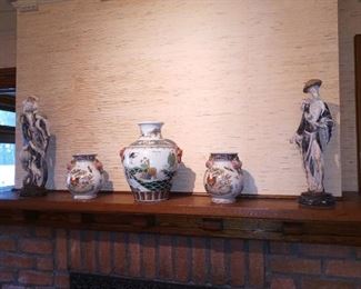 Asian themed decorative accents