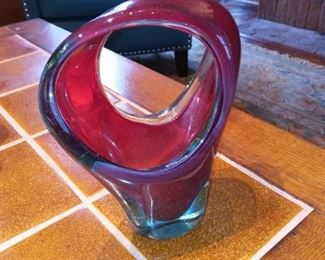 Glass decorative accent