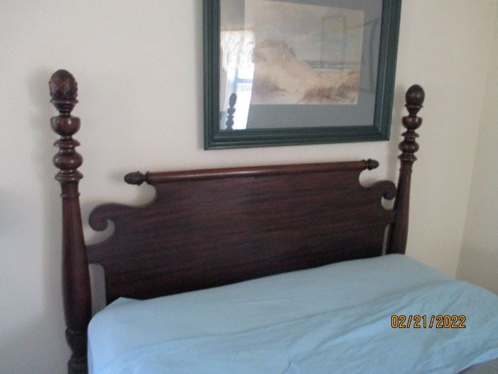 PINEAPPLE POSTS ANTIQUE $250