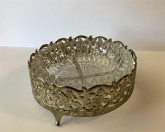 Ornate ashtray