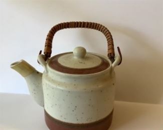 Stoneware teapot