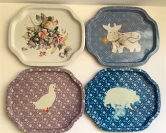 Small Vintage trays
