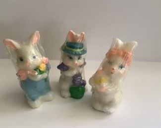 Bunny candles
