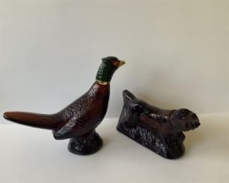 Avon duck and dog figurine