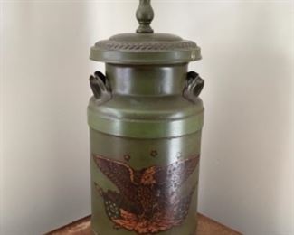 Milk barrel lamp