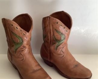 Cowboy boot decor