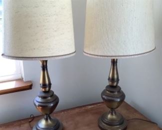 Brass lamps