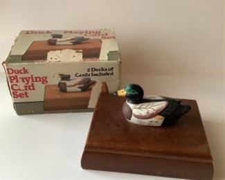 Duck playing card set