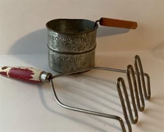 Vintage kitchen utensils