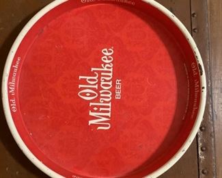 Old Milwaukee beer tray