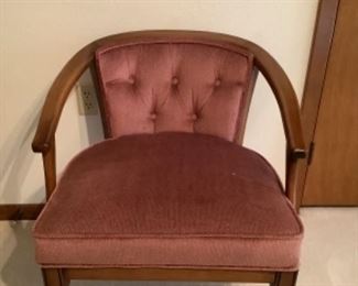 Mauve side chair 