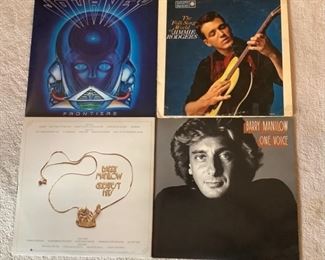Journey, Barry Manilow, Jimmie Rodgers records