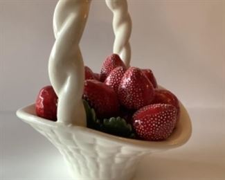 Strawberry basket decor
