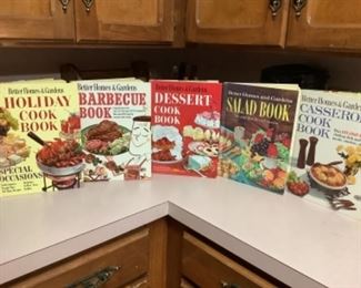 Better Home & Gardens cookbooks