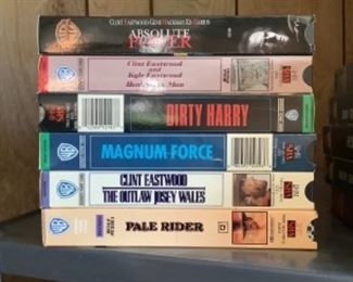 Clint Eastwood VHS