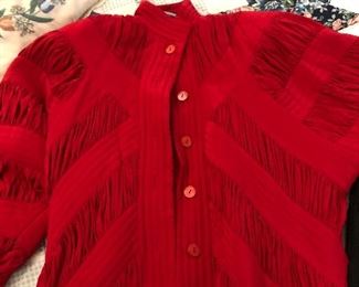 Quilted Silk Jacket, 80's!!