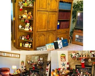 MAJESTIC OAKS CABINET CHRISTMAS