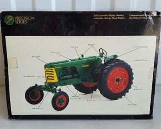 Over 40 vintage diecast John Deere & other tractors