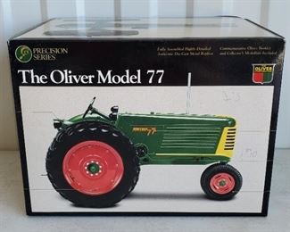 Over 40 vintage diecast John Deere & other tractors