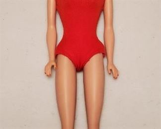 1962 Barbie Bubble Cut Doll Red Hair