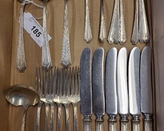 Whiting King Albert Sterling Silver 24 Pc