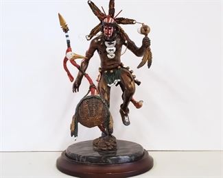 Bronze Sculpture Spirit of The Red Fox RE Murphy Franklin Mint