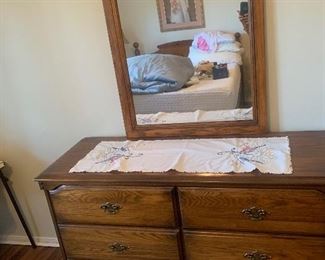 Matching dresser
Measures 50” wide x 31” tall