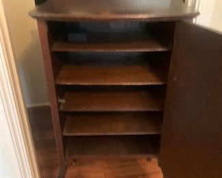 Inside of lingerie cabinet 