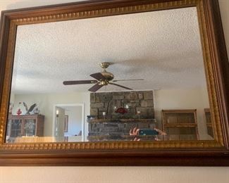 Mirror
Measures 43” wide x 30” tall