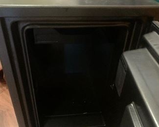 Inside of safe