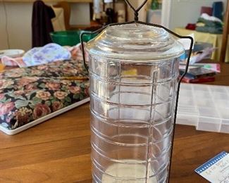 G.H. Fix Bangor Maine Glass Ice Cream Maker