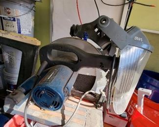 abrasive saw and shield.jpb