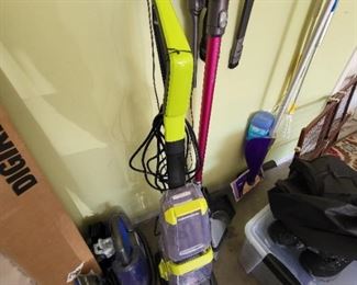 dyson vacuum and carpet shampooers