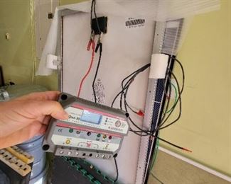 solarpanels and controller