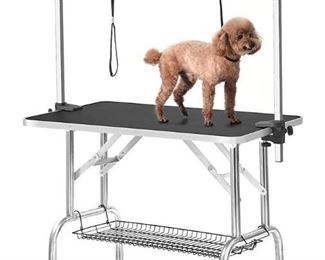 dog groom table