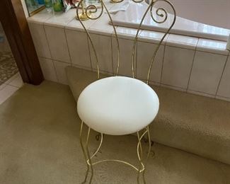 ice cream parlor chair