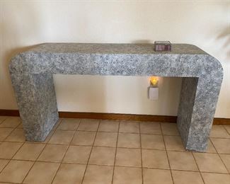 stone entry table