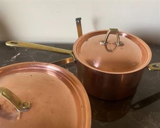 copper pots