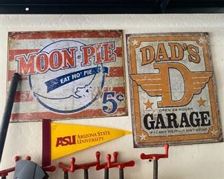 garage signs