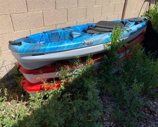 kayaks