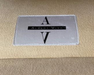 Albert Vivo Buttercream Ultra Suede Swivel Club Chair - 4 available. Each measures 35" W x 38" D. Photo 3 of 3. 