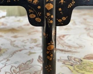 Ebony Chinoiserie Cocktail Table. Measures 48" x 32" x 22" H. Photo 3 of 4. 