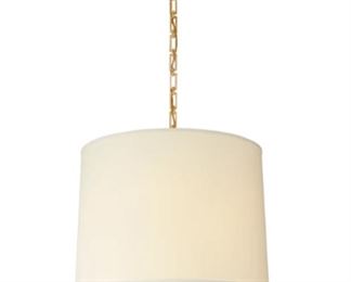 New in box Circa Lighting Simple Banded Hanging Shade. Measures Height: 20" H x 24" D. Has 6' chain. 
