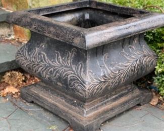 Metal Planter - 2 available. 