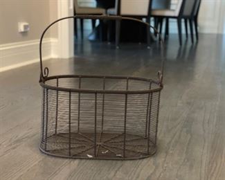 Metal Basket. 