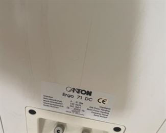 Canton Ergo 71 DC Speaker - 4 available. Each measures 48” H. White wood and a second pair in cherry wood.  Photo 2 of 3. 
