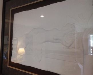 Pressed paper. Signed & Numbered.